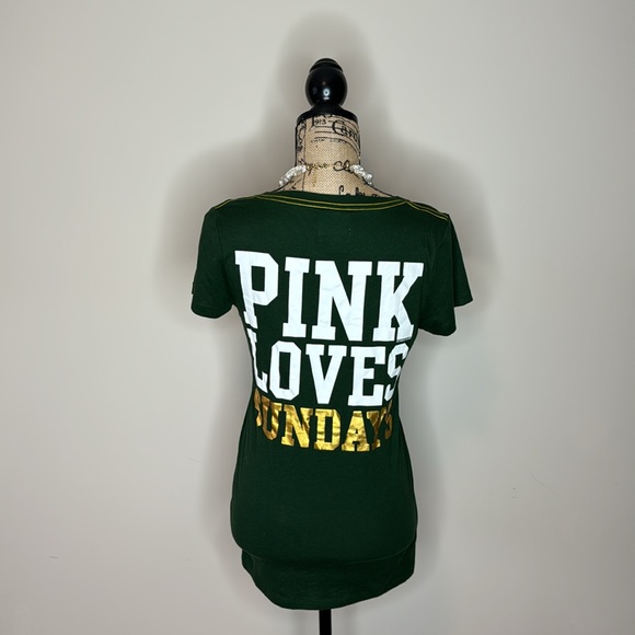 Victorias Secret PINK Green Bay Packers shirt - Picture 4 of 10